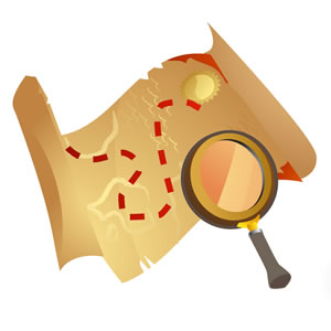 image d'une carte au trsor
